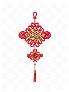 3D model Avoid picking Chinese knot New