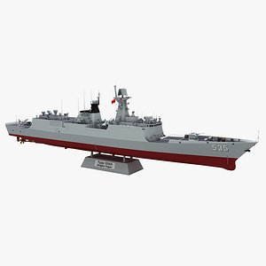 type 054a jiangkai frigate 3D model