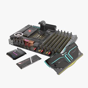 Future PC Motherboard PBR collection