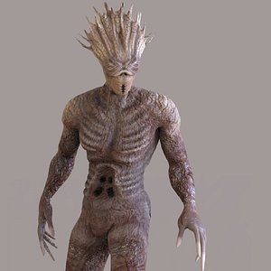 monster character 3D model