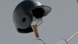 3D Bat man model