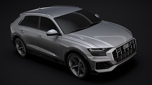 3D audi q8 50 tdi