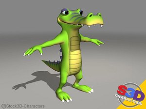 Cartoon Crocodile