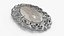 Vintage Silver Brooch with Onyx Stone