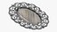 Vintage Silver Brooch with Onyx Stone