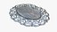 Vintage Silver Brooch with Onyx Stone
