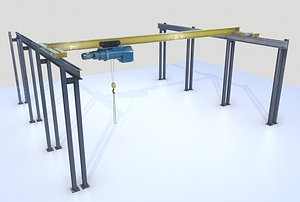 Overhead - Bridge - Warehouse Crane