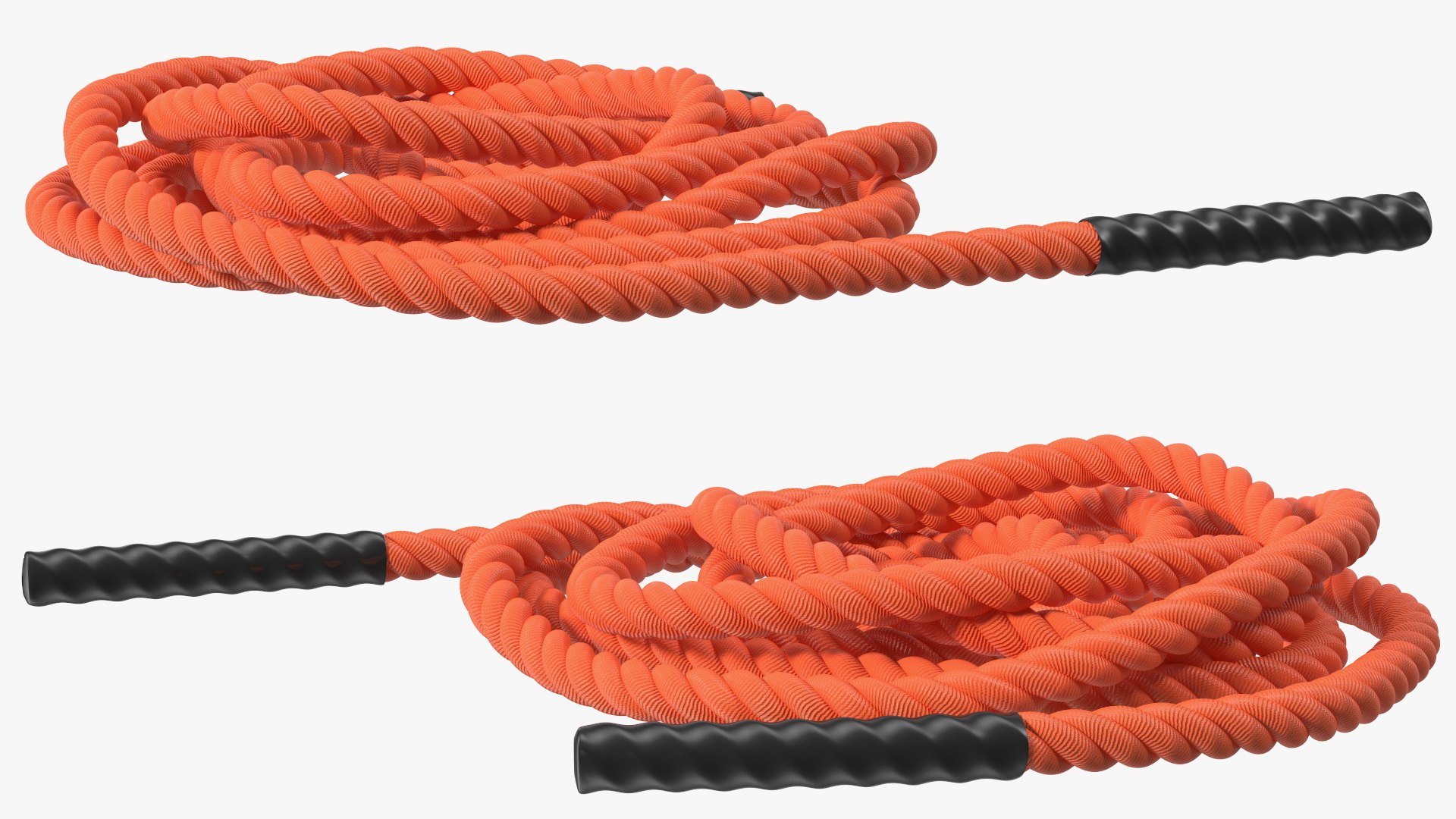 Fitness Battle Rope Orange 3D model - TurboSquid 1778353