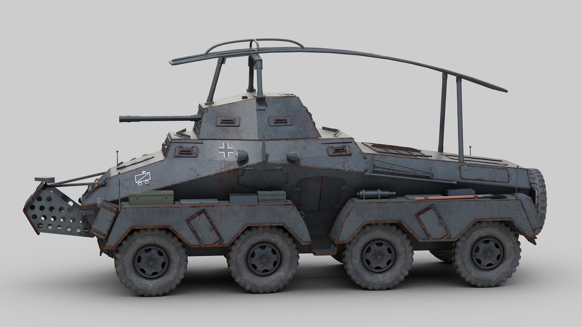 ww2 german sd kfz 3d 3ds