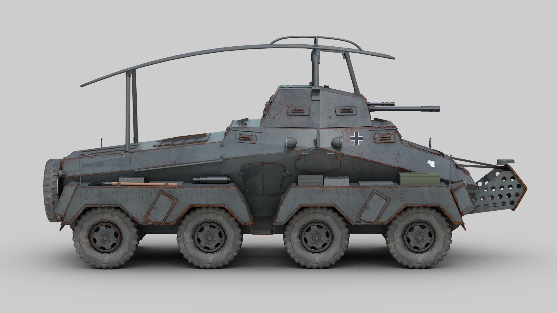 ww2 german sd kfz 3d 3ds