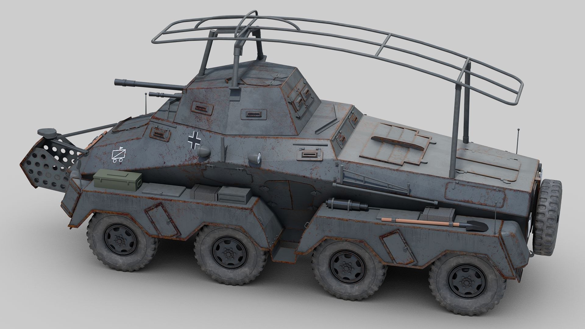 ww2 german sd kfz 3d 3ds