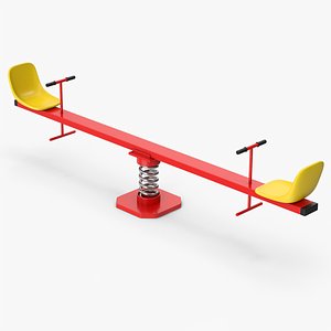 3D Playground Seesaw model
