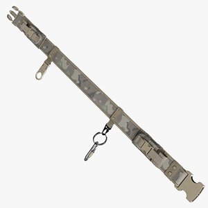 3D Tactical Belt 01 c model