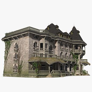 3D Scary Old House
