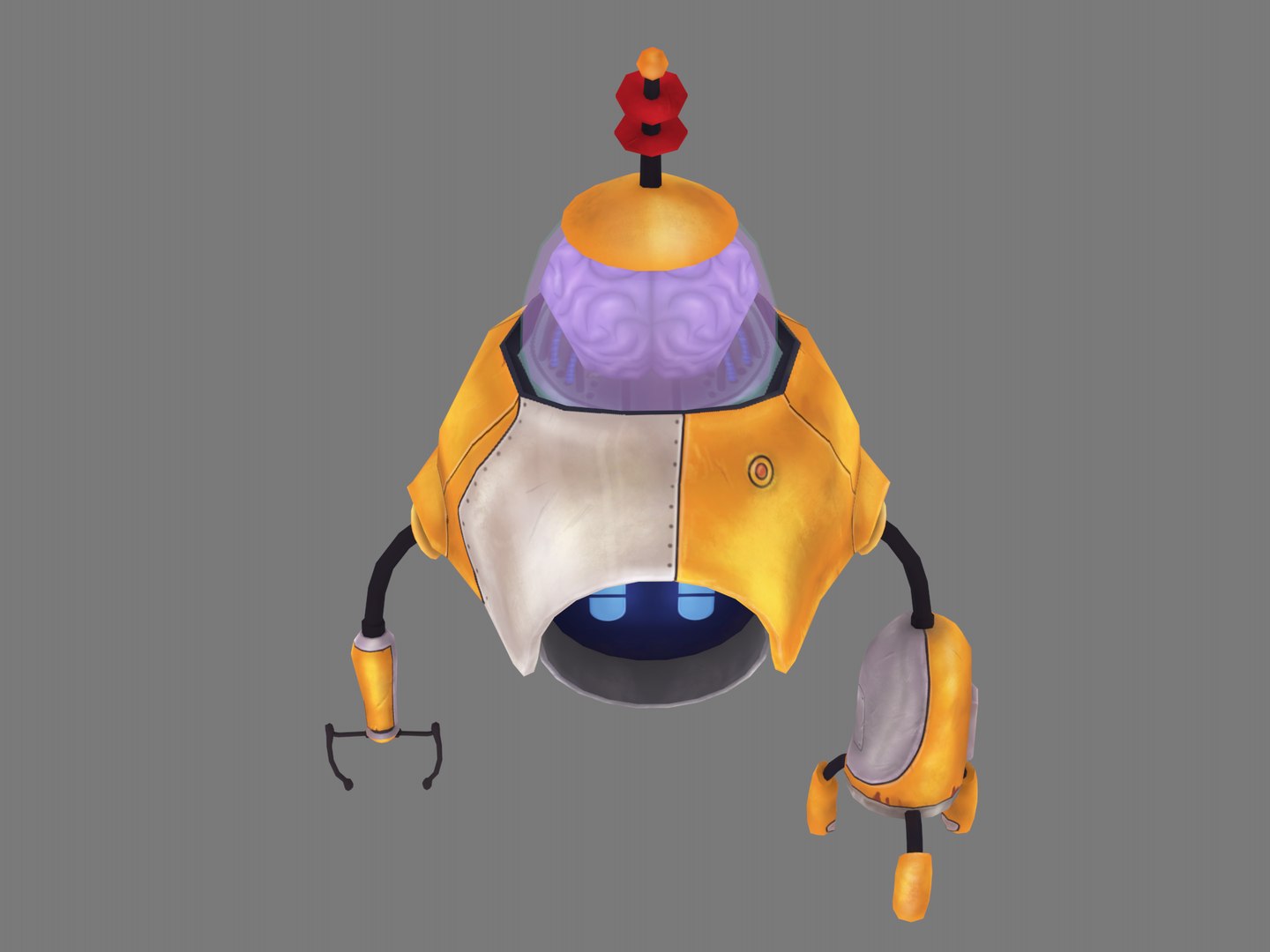 3D Character Robot Hybrid TurboSquid 1373779