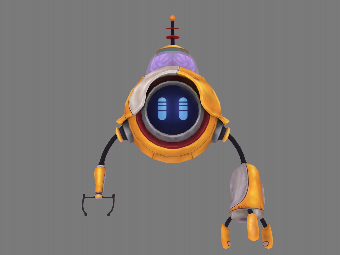 3D Character Robot Hybrid - TurboSquid 1373779