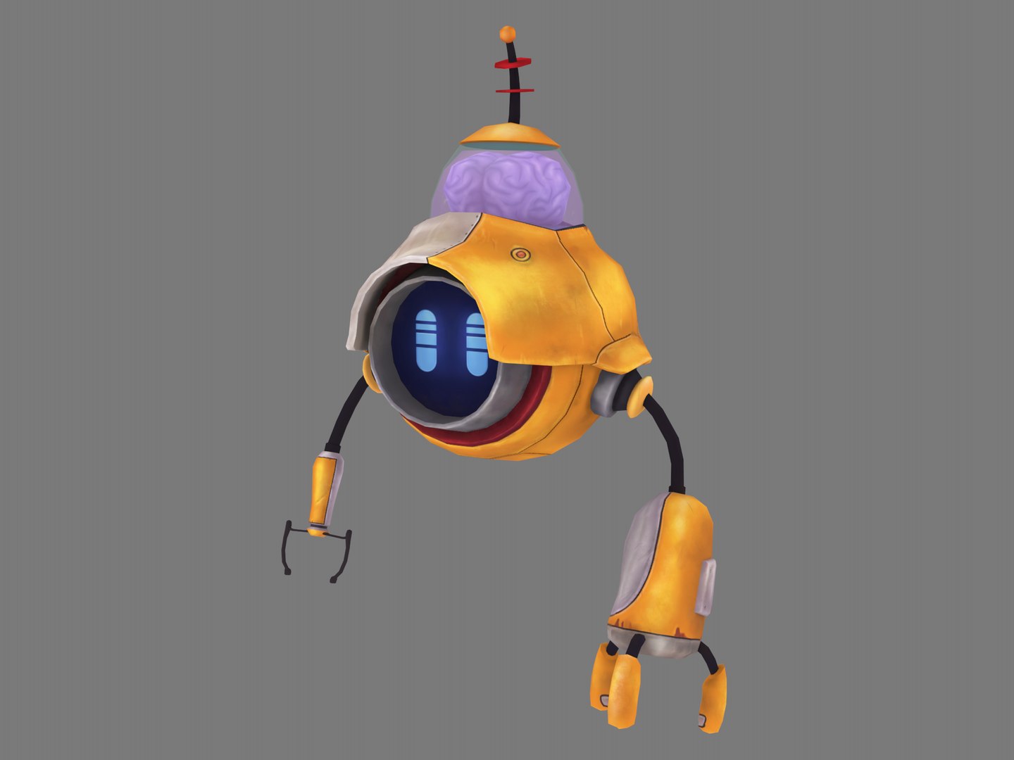 3D Character Robot Hybrid - TurboSquid 1373779