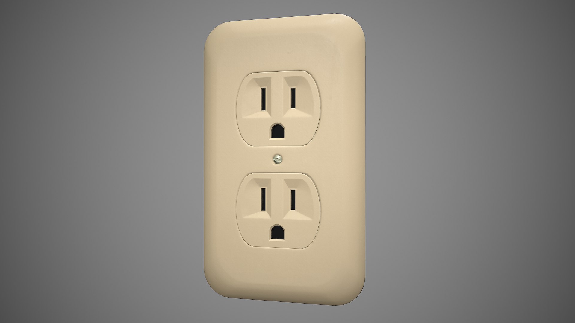Double Plug Electrical Wall Outlet 3D model https://p.turbosquid.com/ts-thumb/ec/PYSJOf/Tv/socket5c/png/1620671292/1920x1080/fit_q87/cee6d2cdea30c9054ecaa86b16d1521d0a990759/socket5c.jpg