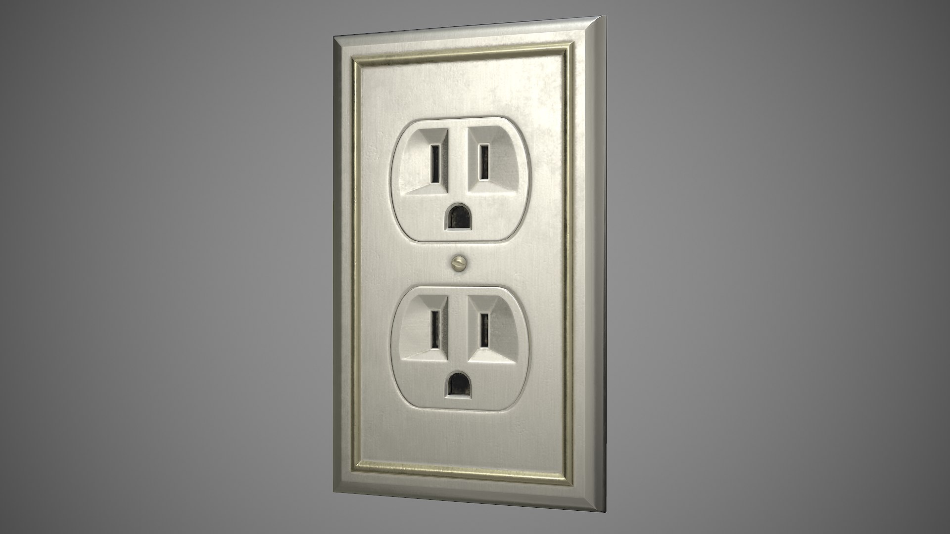 Double Plug Electrical Wall Outlet 3D model https://p.turbosquid.com/ts-thumb/ec/PYSJOf/zi/socket3c/png/1620671242/1920x1080/fit_q87/6d1625b4f99176299067ad2f383ba3311e713163/socket3c.jpg