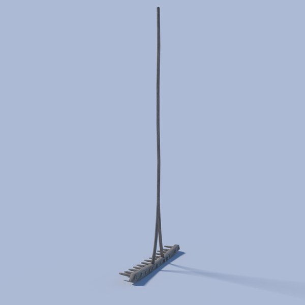 3D rake blender cycles model - TurboSquid 1306490