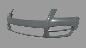 3D model Front Bumper Volkswagen Touareg