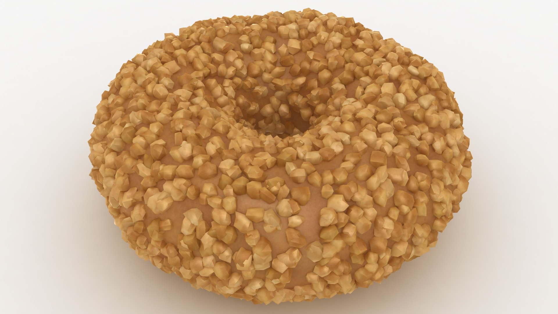 Realistic Peanut Donut Model - TurboSquid 1444355