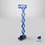 Genie GS-3369 RT Scissor Lift - Game Ready PBR - 3 LODs 3D