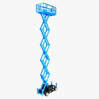 Genie GS-3369 RT Scissor Lift - Game Ready PBR - 3 LODs