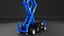 Genie GS-3369 RT Scissor Lift - Game Ready PBR - 3 LODs 3D