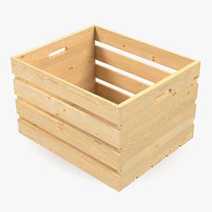 Large High Box of Wooden Planks