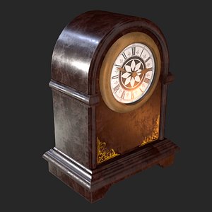 retro vintage table clock model
