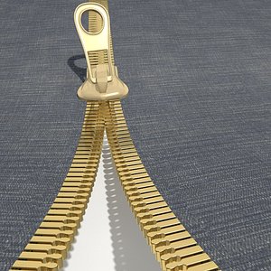 Animated Zipper