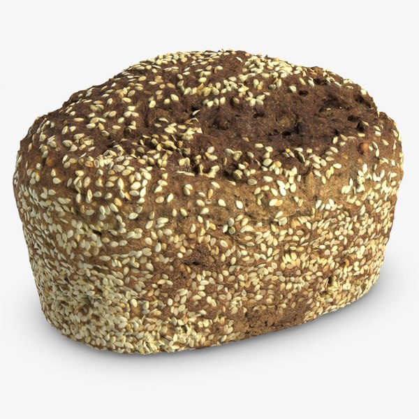 bread modeled v-ray model