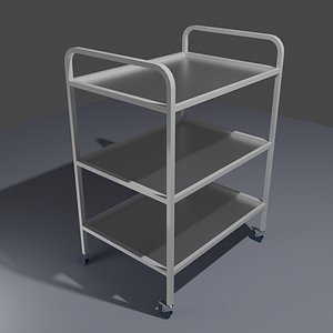 3D medical mobile shelf