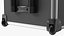 Yaheetech Aluminum Rolling Trolley Makeup Case Folded Black