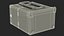 Yaheetech Aluminum Rolling Trolley Makeup Case Folded Black