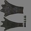creature hand paw 3D