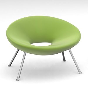 armchair philippe starck sofa 3d model