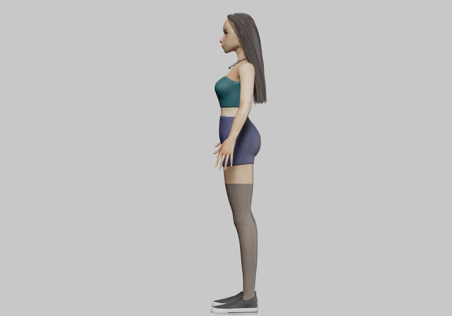 Beautiful Basic Woman V30038 Model - TurboSquid 2268738