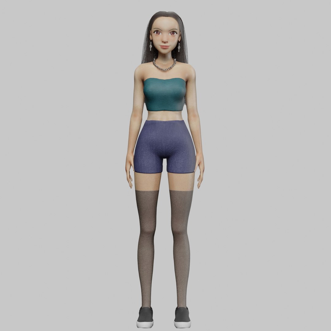 Beautiful Basic Woman V30038 Model - TurboSquid 2268738