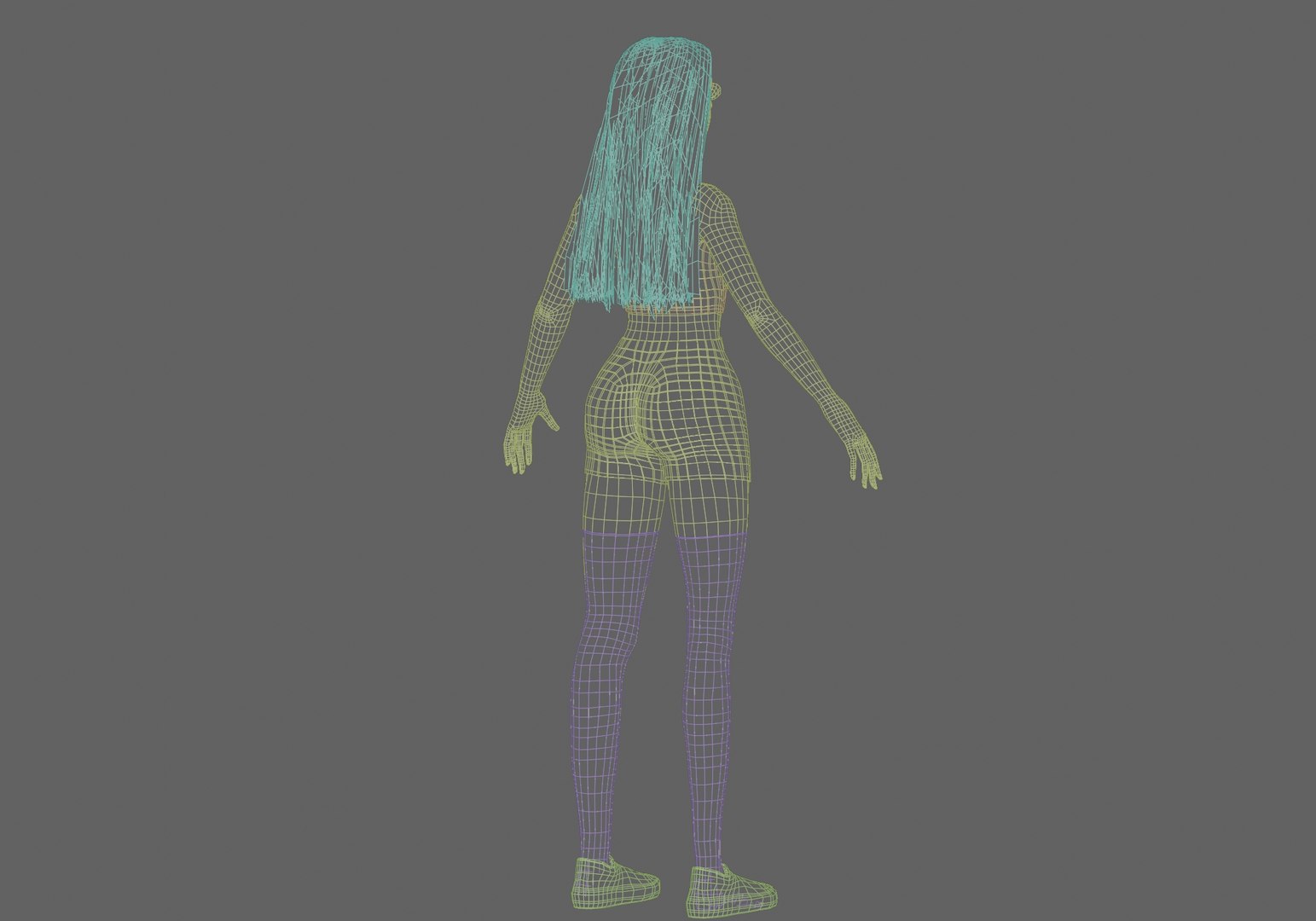 Beautiful Basic Woman V30038 Model - TurboSquid 2268738