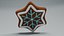 Snowflake Cookie 3D