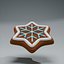 Snowflake Cookie 3D