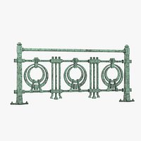 Otto Wagner Railing Ornament