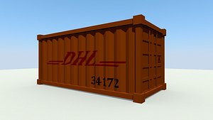 industrial container 3D model