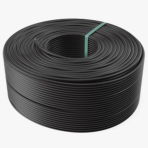 Coil Black Cable