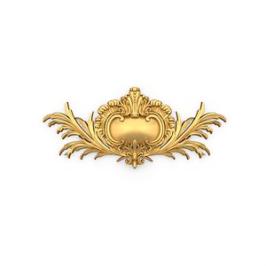 Classic decor ornament 82 3D model