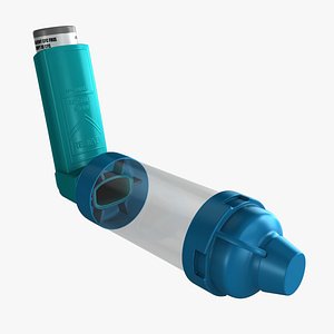 Asthma Inhaler and Spacer