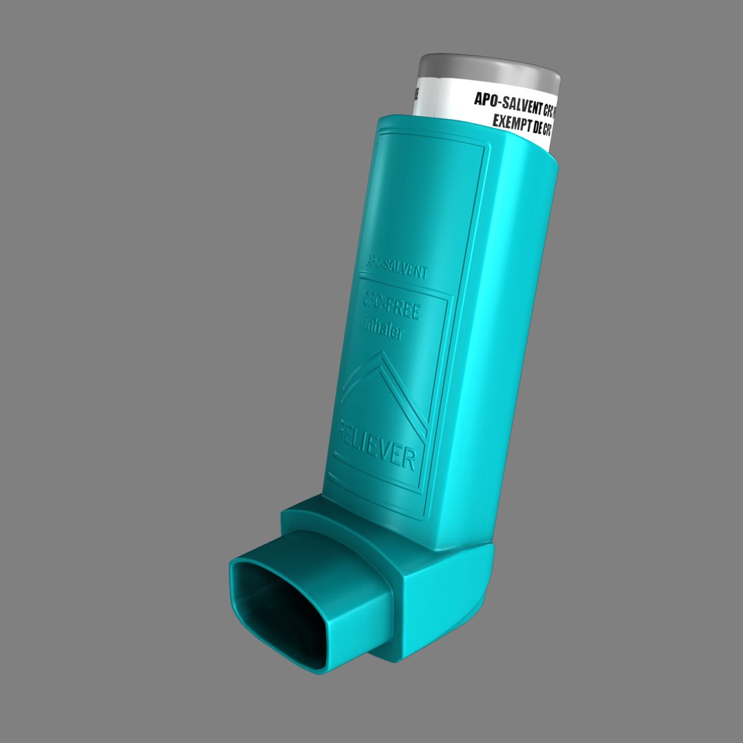 Asthma Inhaler Spacer 3d Model