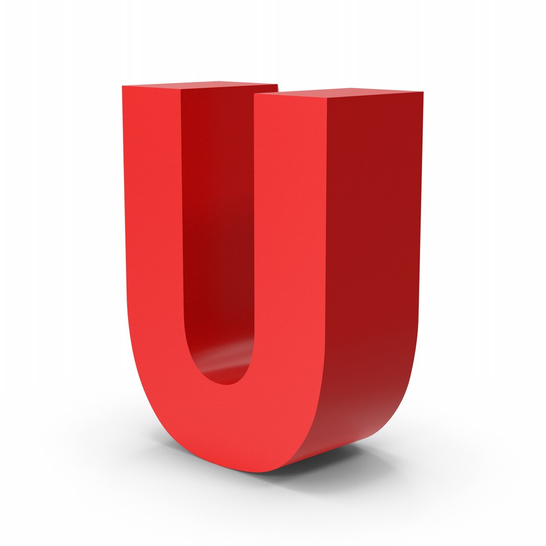 Letter U 3D model https://p.turbosquid.com/ts-thumb/ec/xJfKlS/Kf/letteru.h11.2k/png/1724676252/1920x1080/fit_q87/7a825187f96857f0853cc32fd3d90a29d686f622/letteru.h11.2k.jpg